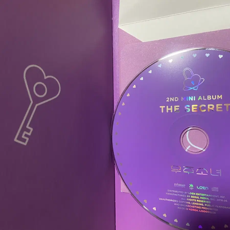 우주소녀 2집 mini ALBUM The secret