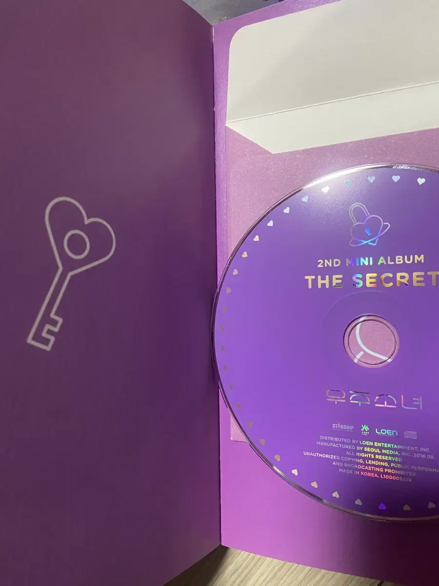 우주소녀 2집 mini ALBUM The secret