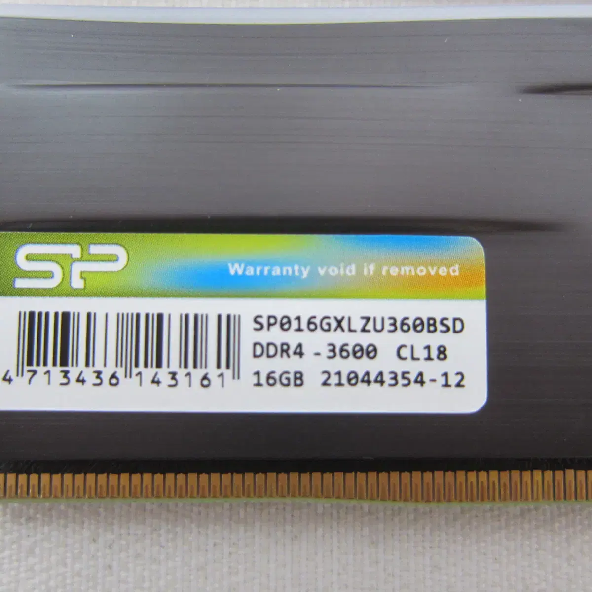 실리콘파워  DDR4-3600 CL18 Xpower 32G(16Gx2)