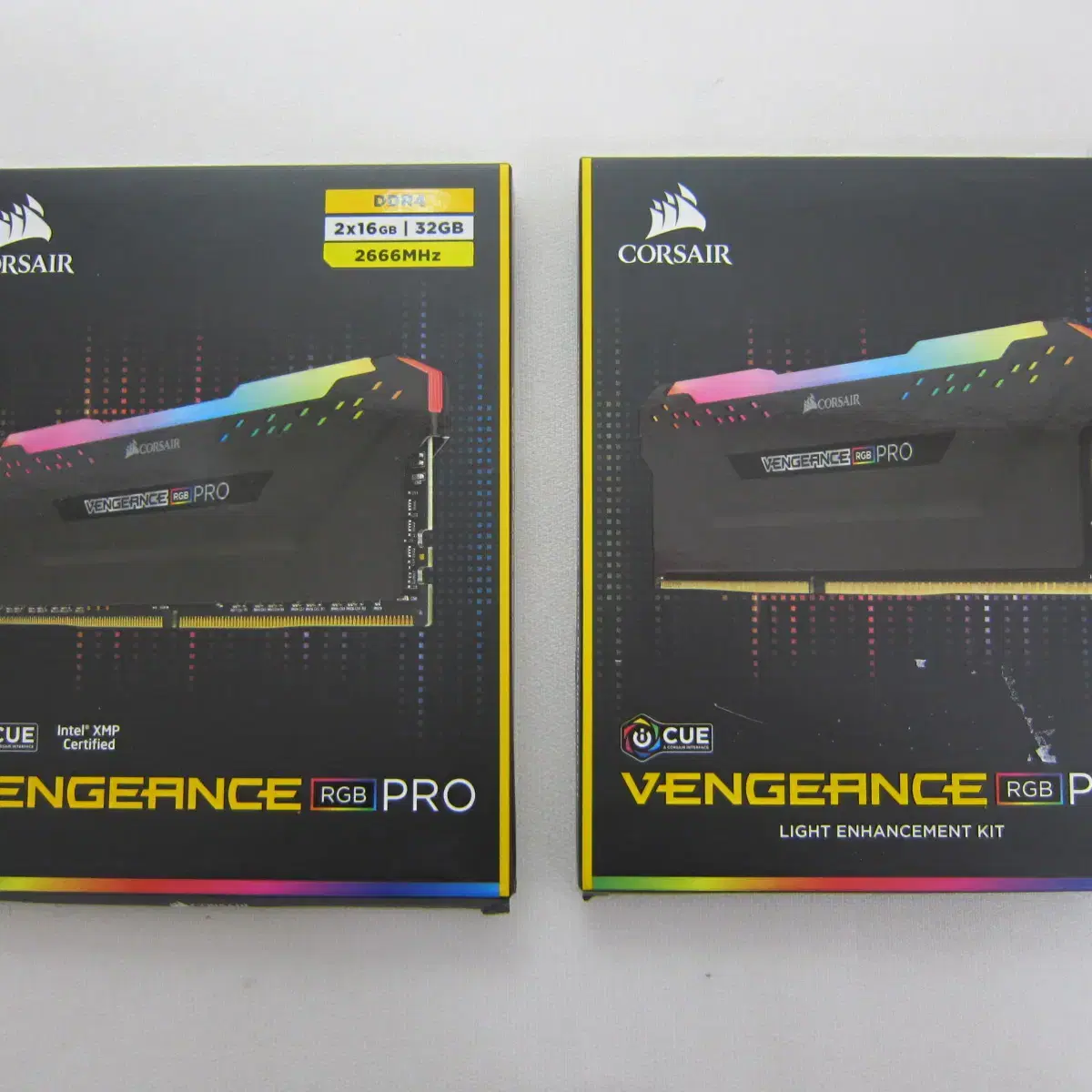 커세어 DDR4-2666 VENGEANCE 32G(16Gx2)+더미램