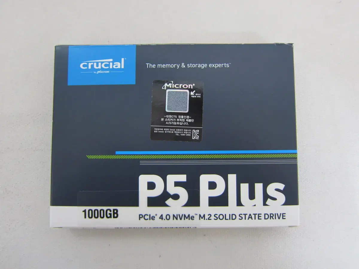 마이크론 P5 Plus M.2 NVMe 1TB (AS 2026년 30주)