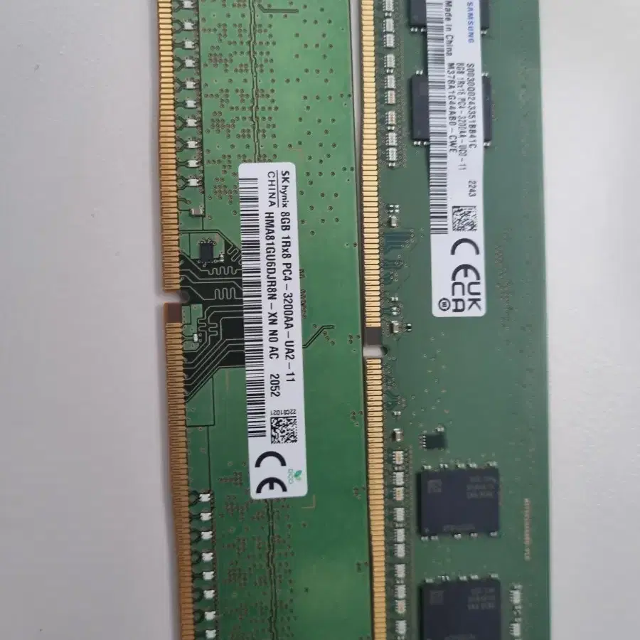 DDR4 8G 3200(2개)