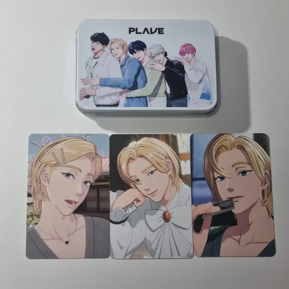 PLAVE MEDIHEAL TIN CASE photocard MEMBERSHIP kit photocard BULK