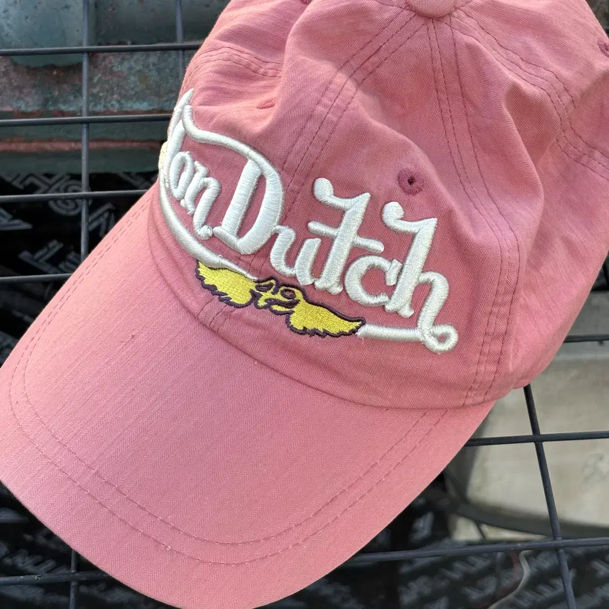 Von Dutch 본더치 Y2K 핑크 볼캡