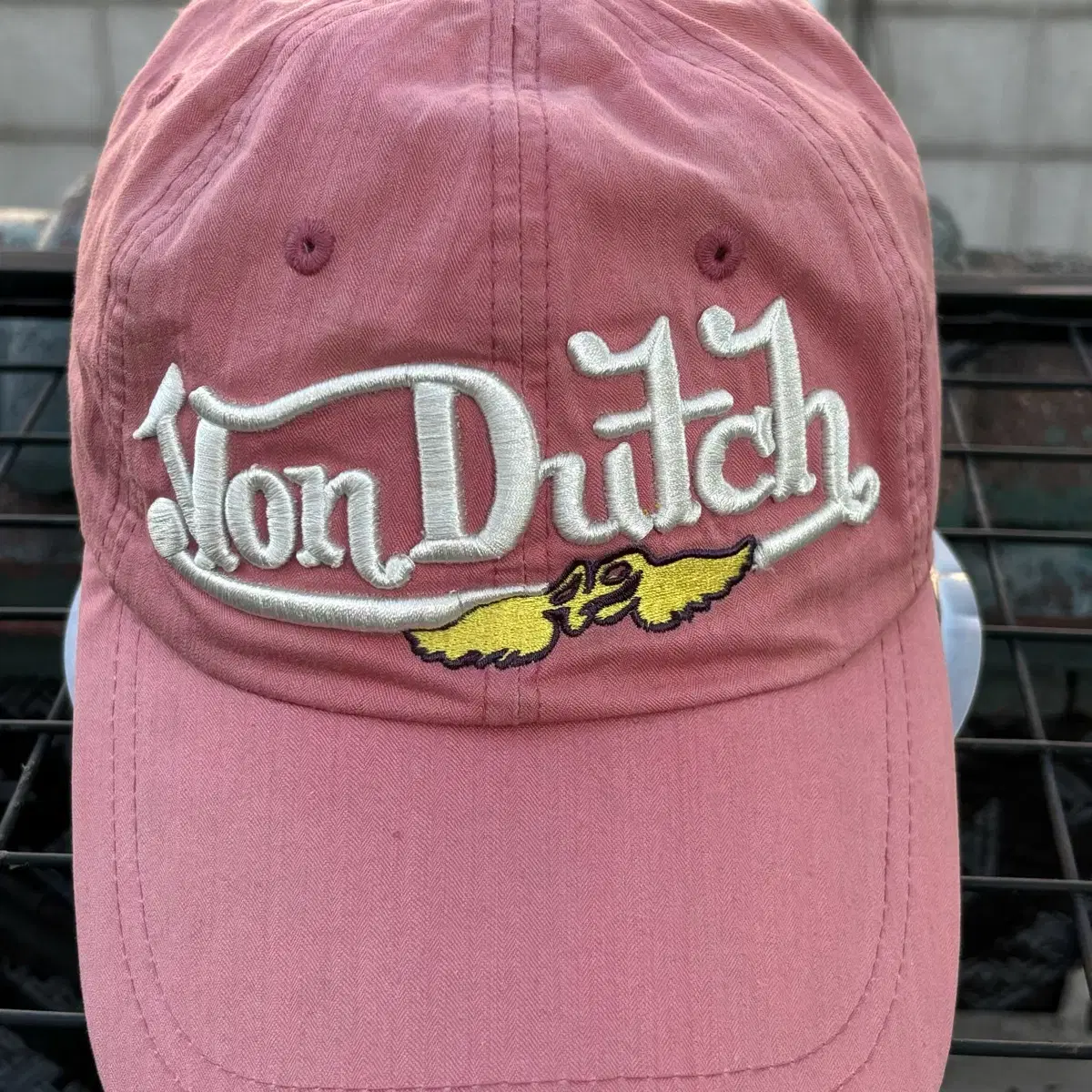 Von Dutch 본더치 Y2K 핑크 볼캡