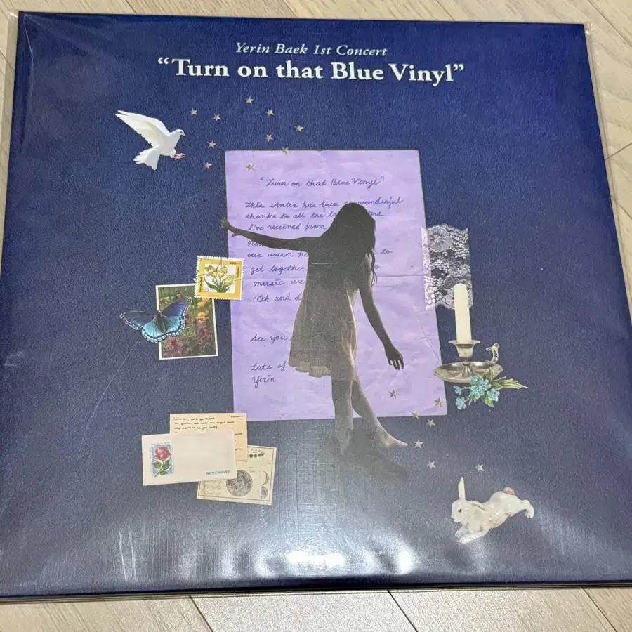 미개봉) 백예린 - 단독공연 Turn on that Blue Vinyl