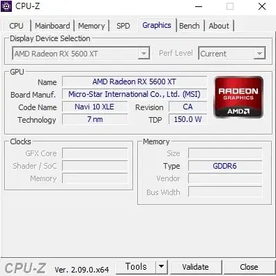 msi rx5600xt