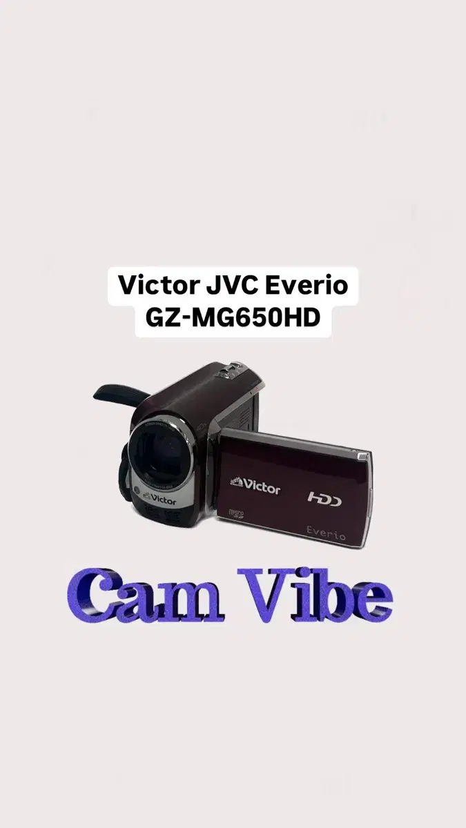 JVC VictorEverio GZ-MG650