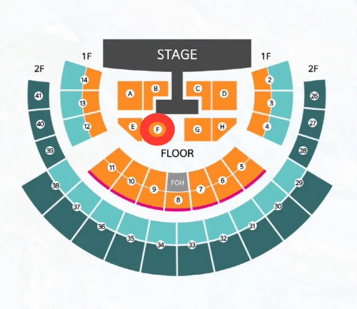 윤하 콘서트 15일 토요일 중콘 2연석 VIP석 플로어