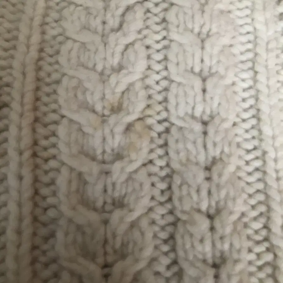 Vintage knit 빈티지 꽈배기 니트 집업