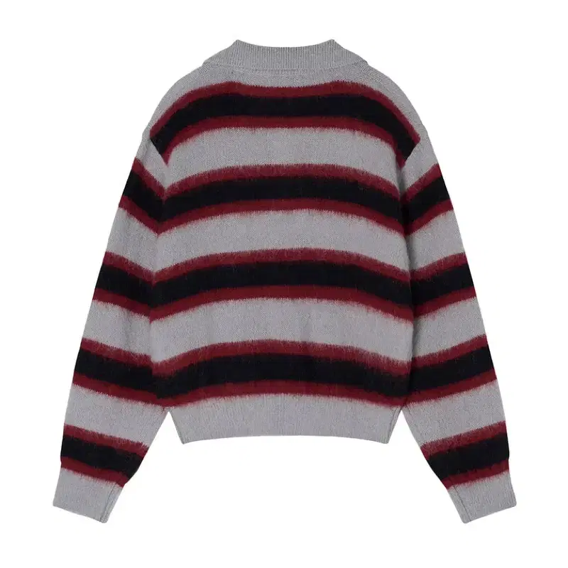 Toomuchtax striped knitted ls polo