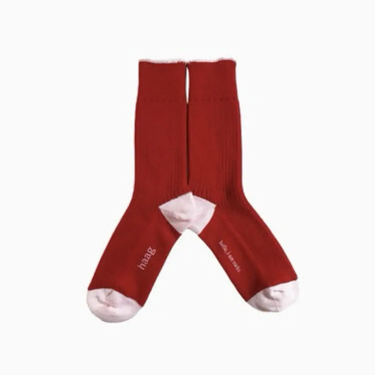 haag 헤이그 양말 tone-tone socks 새상품