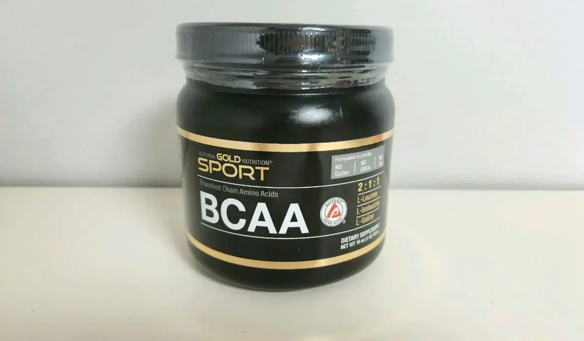 (미개봉) 캘리포니아 골드 뉴트리션 BCAA 454g 팝니다.