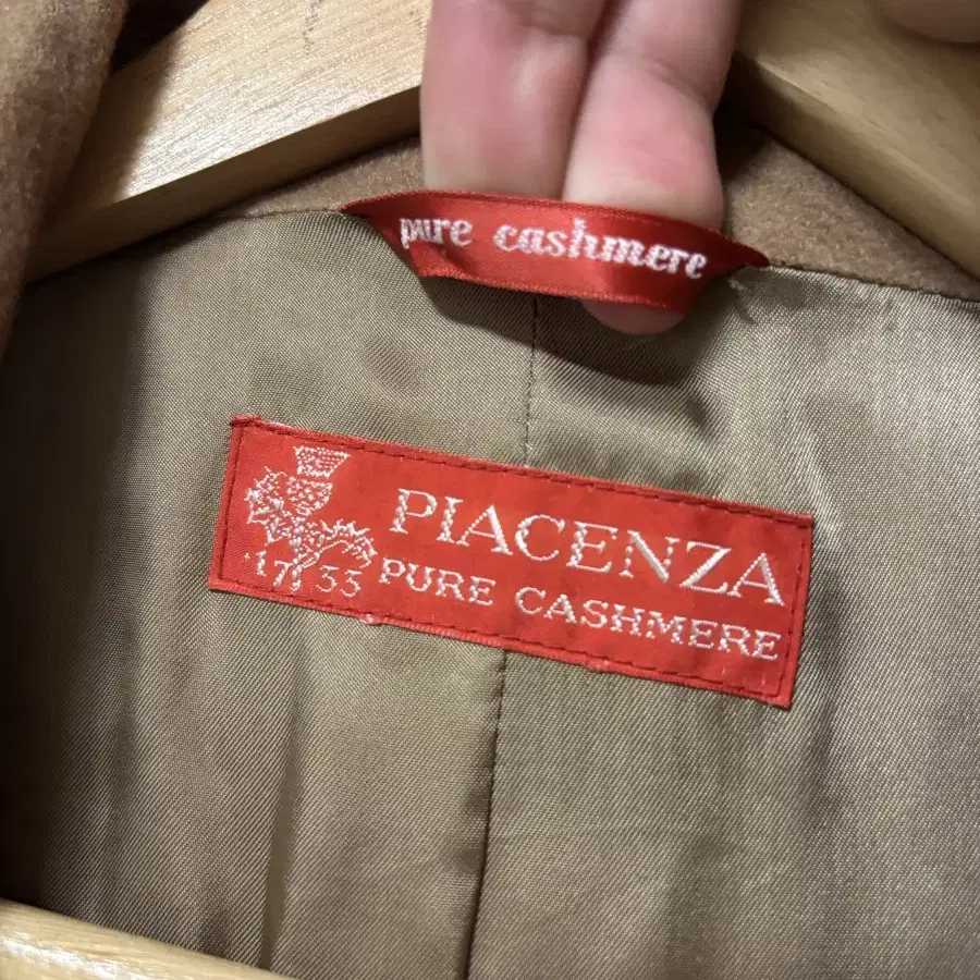 vintage piacenza pure cashmere coat 105