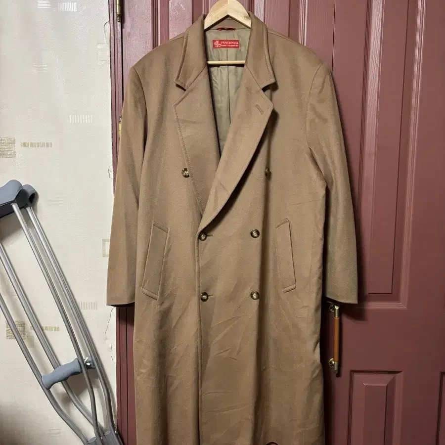 vintage piacenza pure cashmere coat 105