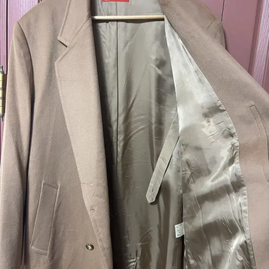 vintage piacenza pure cashmere coat 105