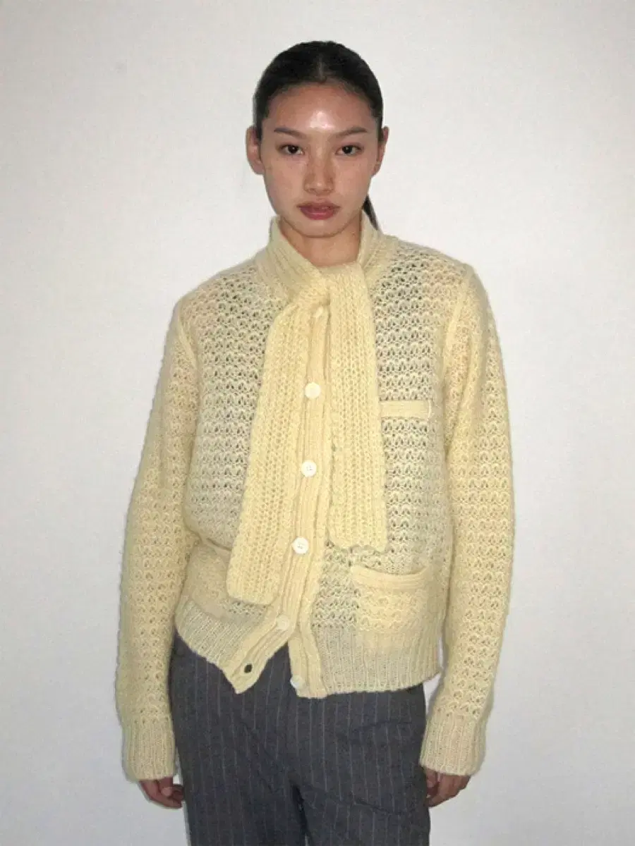 포니테일 가디건 serena fairy cardigan (butter)