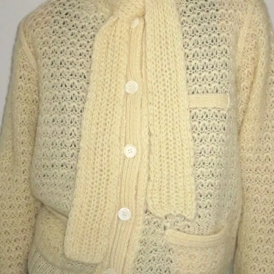 포니테일 가디건 serena fairy cardigan (butter)