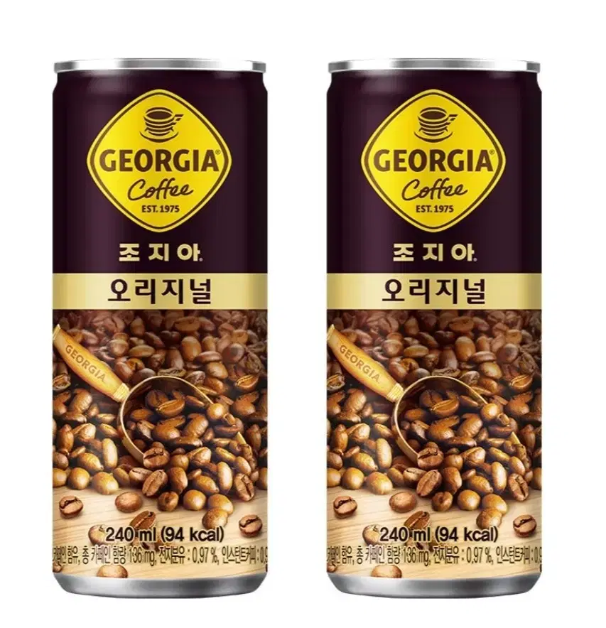 조지아 오리지널 240ml 30캔