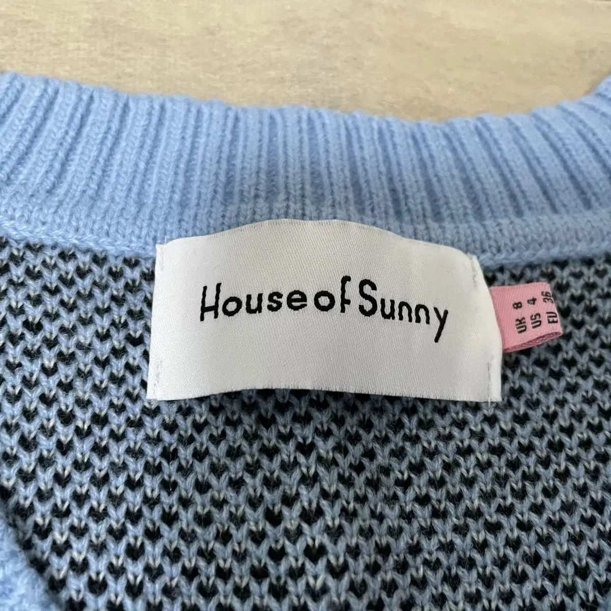 하우스오브써니 범고래 니트 스웨터 HOUSE OF SUNNY