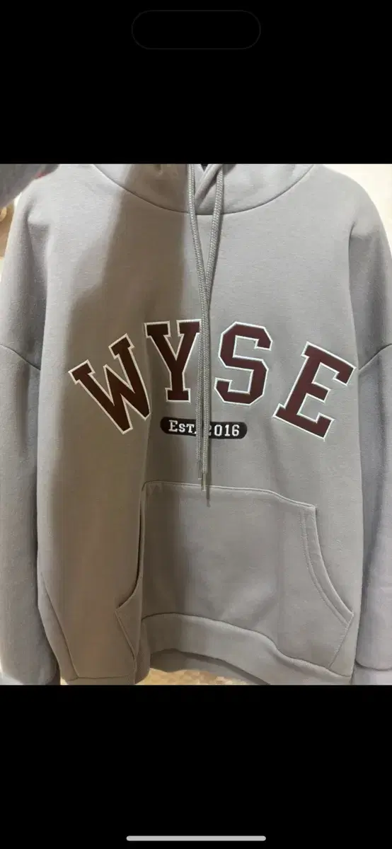 WYSE 기모 후드티