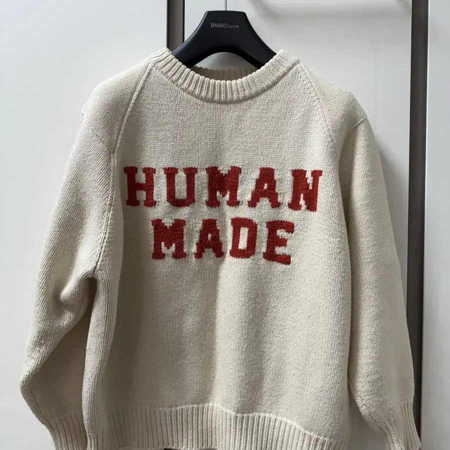 Humanmade raglan sleeve knit