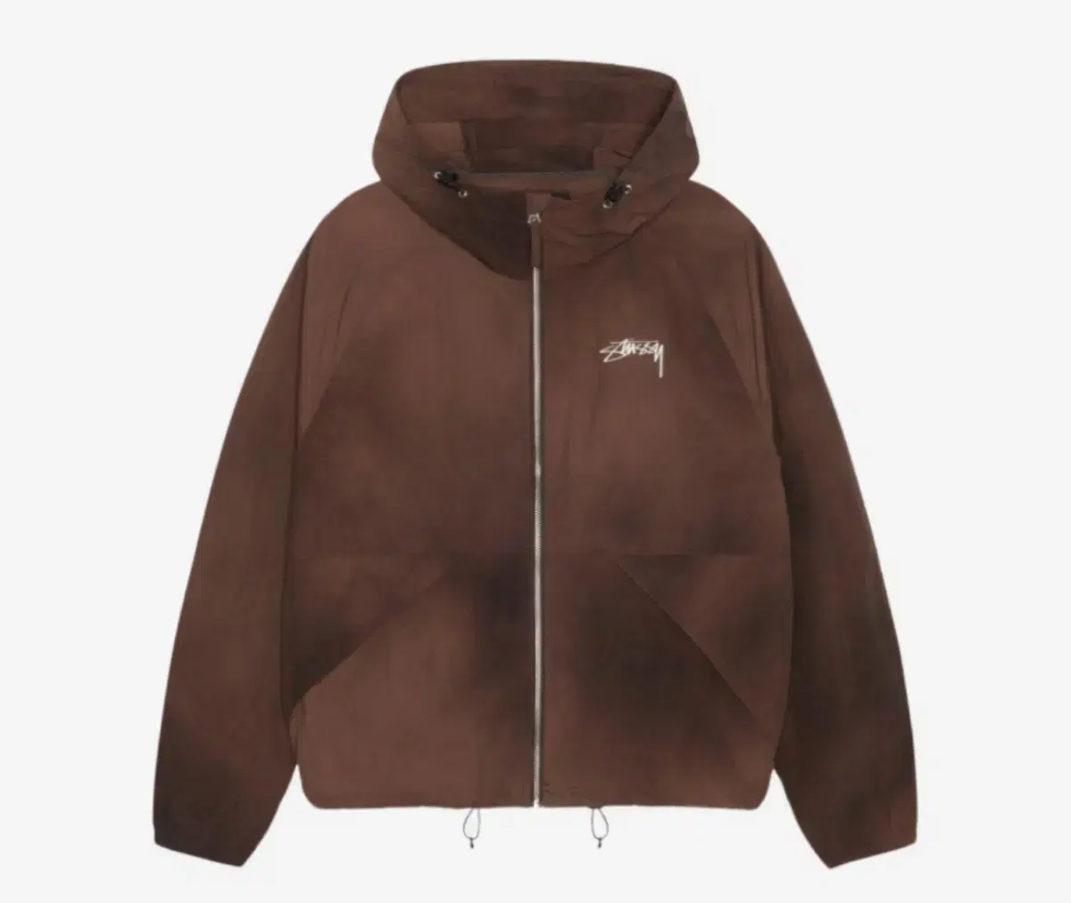 Stussy wave dye beach shell jacket