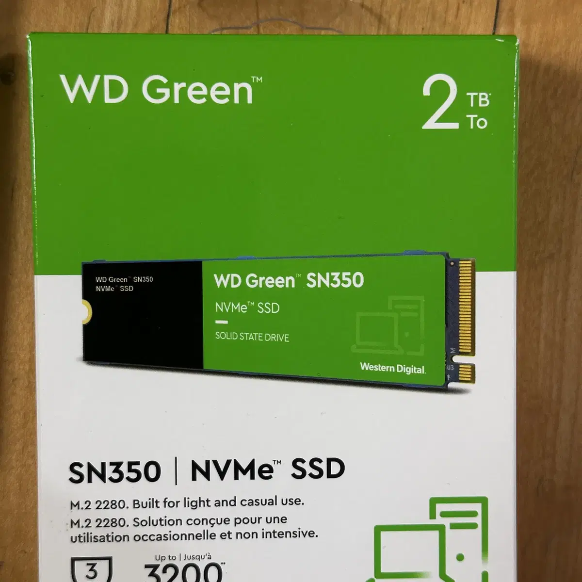 WD GREEN SN350 ssd nvme 2TB