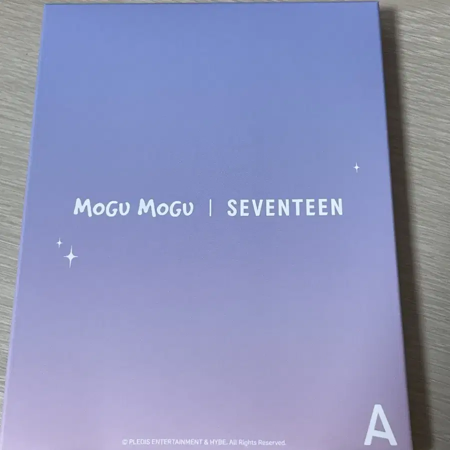 세븐틴 모구모구 스페셜 포토카드 A 힙합팀