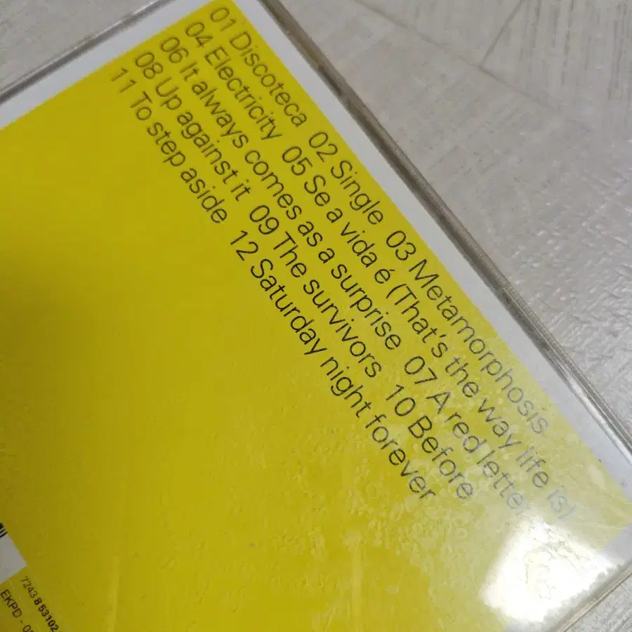 Pet Shop Boys CD