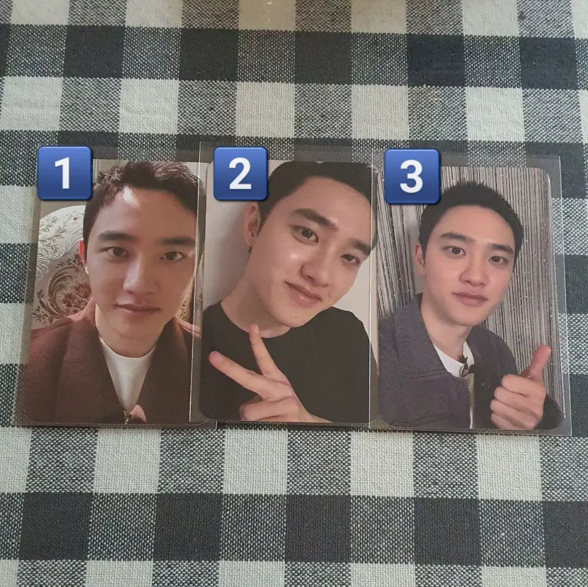 Cheolnyeong Charles pop up d.o. do kyungsoo D.O. 50,000 won photocard WTS