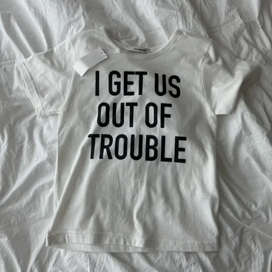 TOOMUCHTAX OUT OF TROUBLE BABY TEE