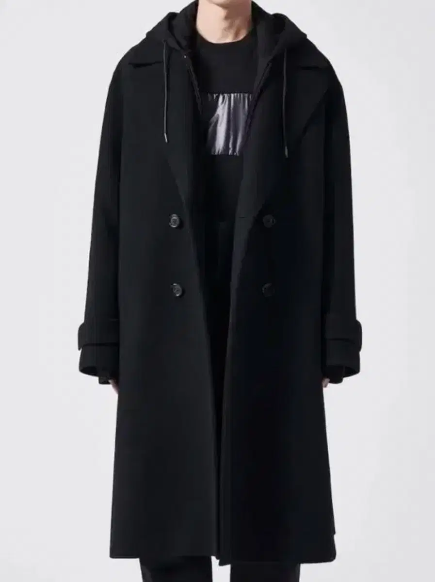 Junji Hooded Maxi Coat 22FW Size 50