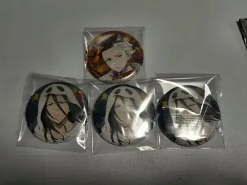 윔블유 할로윈 축제 벚꽃 홀로그램 캔 배지