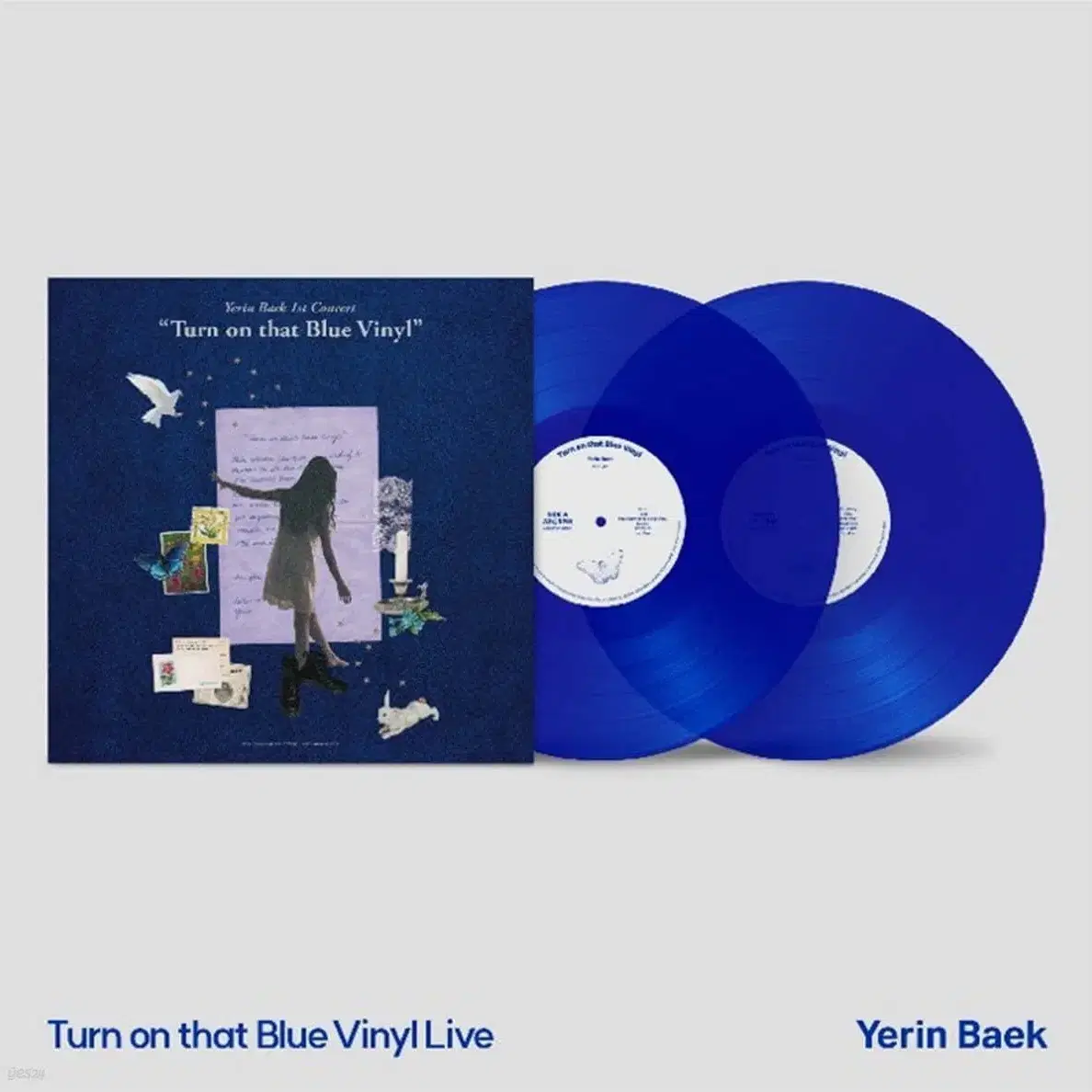 백예린 Turn on that Blue Vinyl 라이브 미개봉 LP