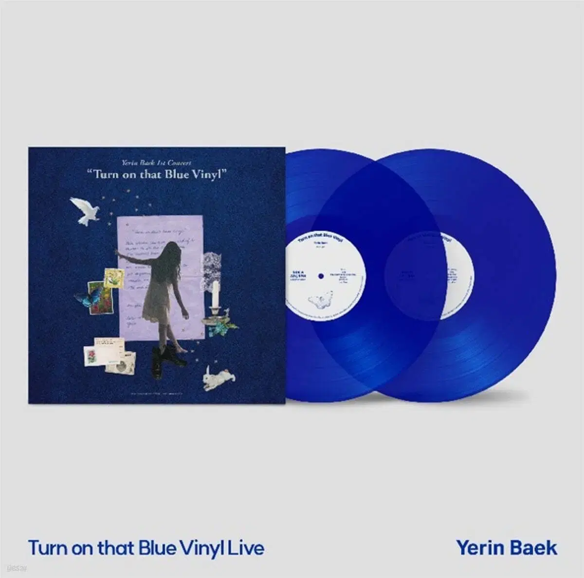 백예린 Turn on that Blue Vinyl 라이브 미개봉 LP