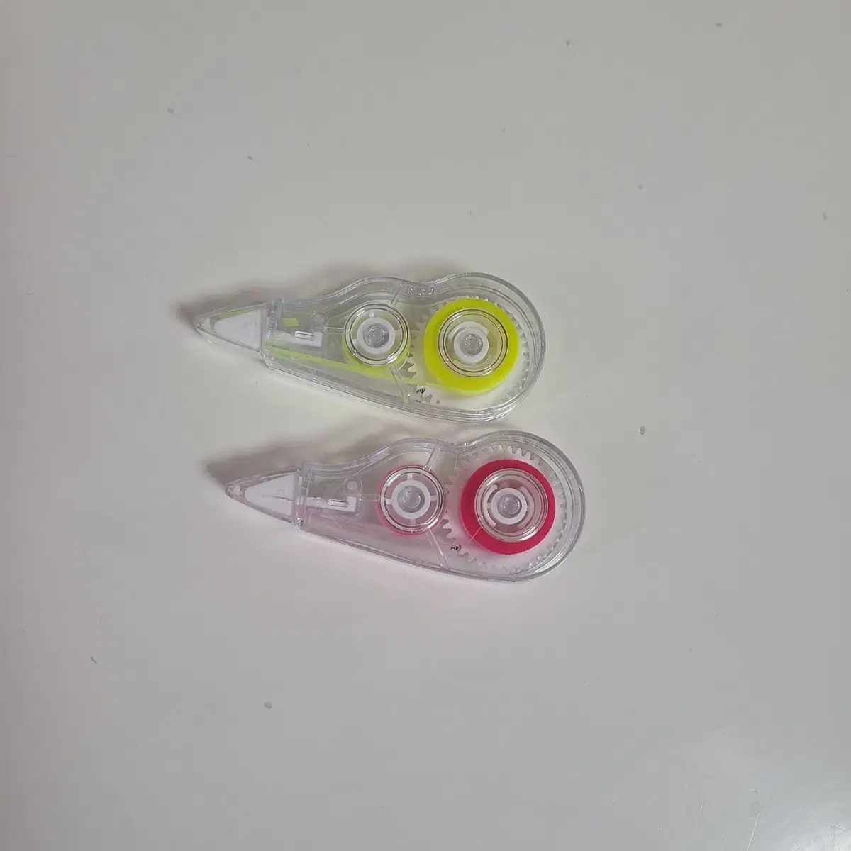 다꾸 문구 수정테이프, 고체형광펜, 1공미니펀치, 클립