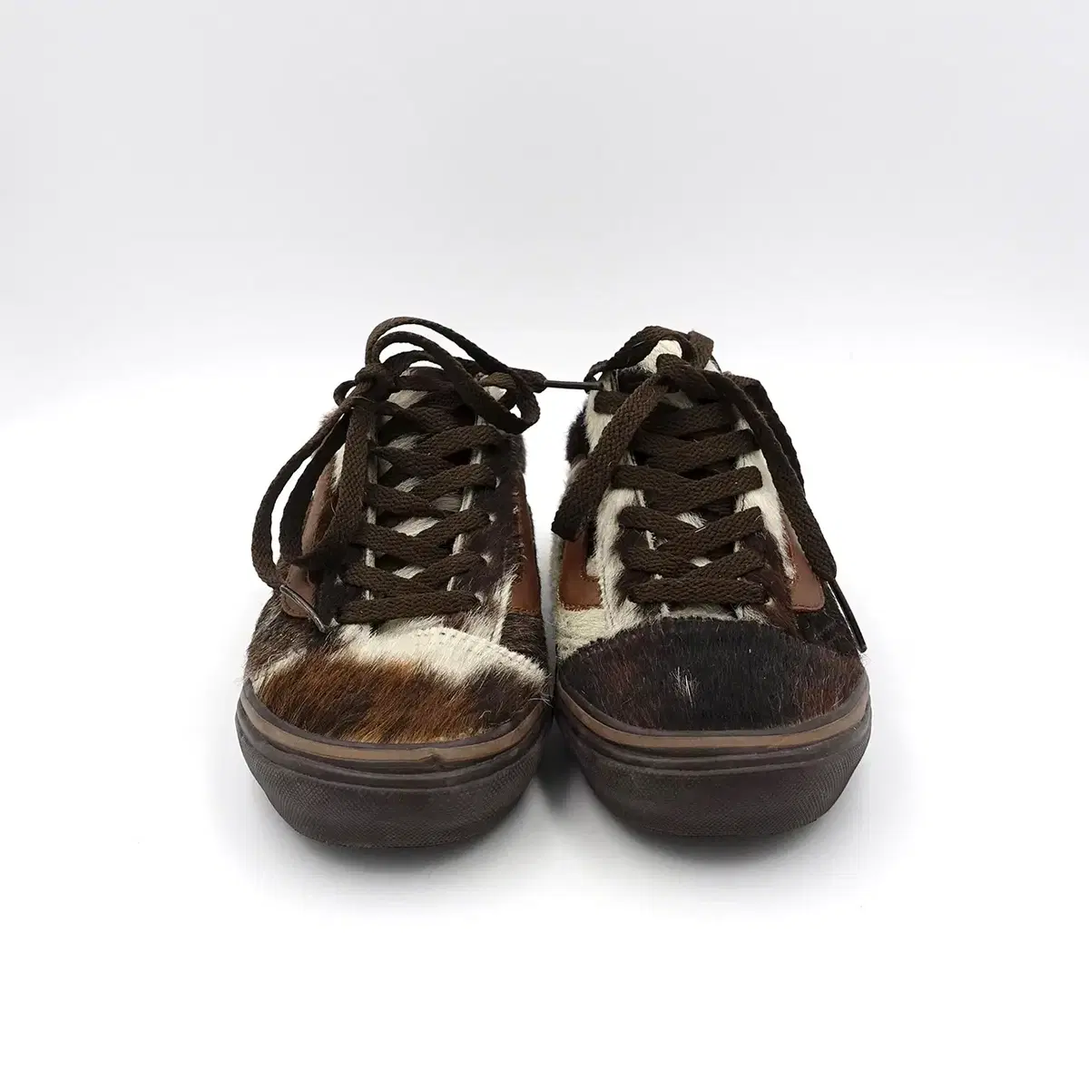 VANS COW HAIR FUR 반스 송치 퍼 반스 스케이트화 240