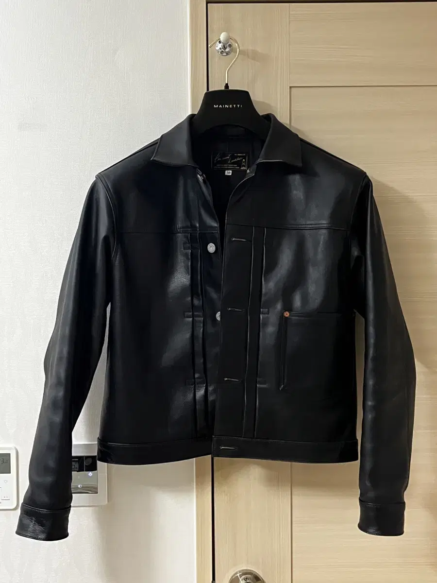 [38] boncoura leather jacket 1st