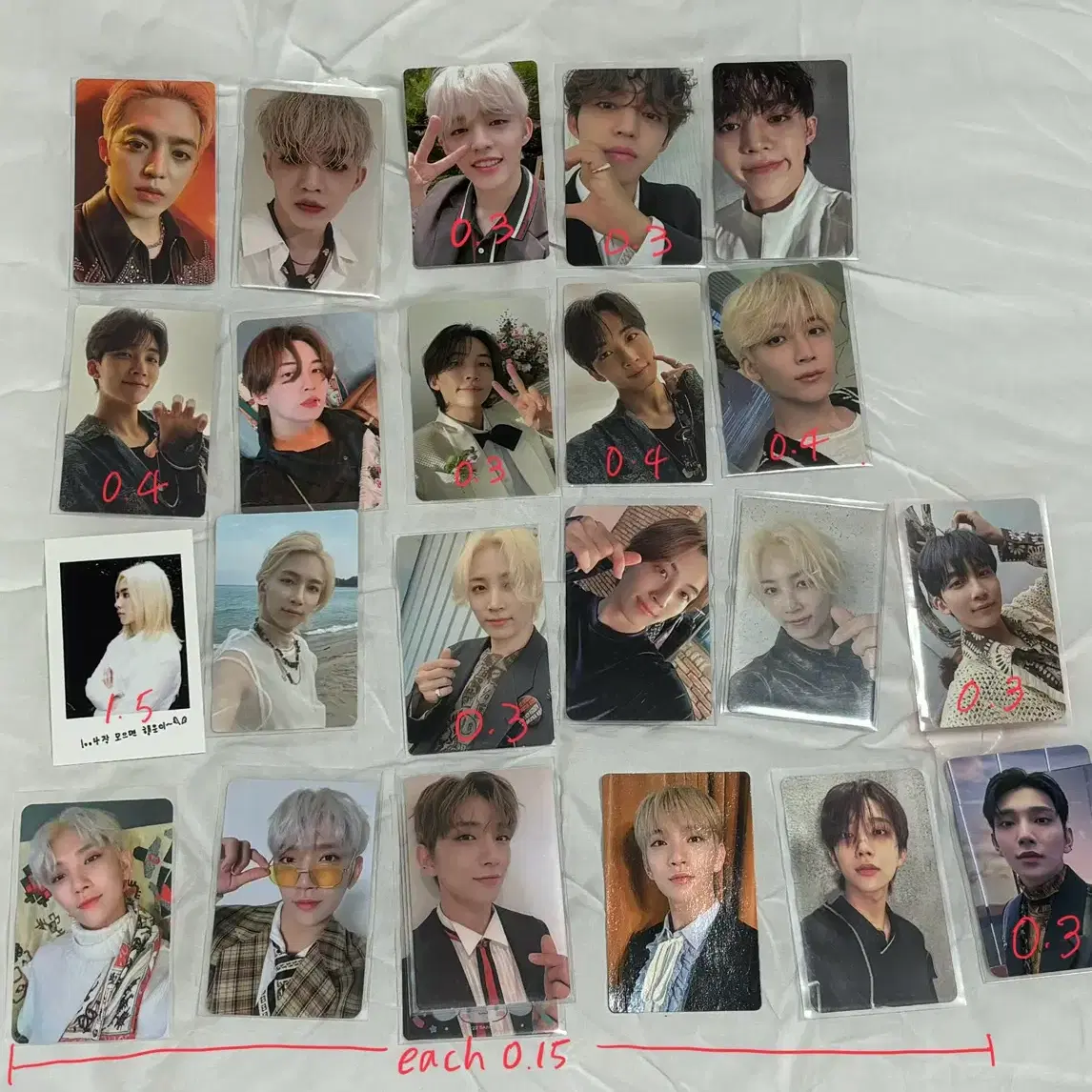 세븐틴 포카 포토카드 양도 photocard