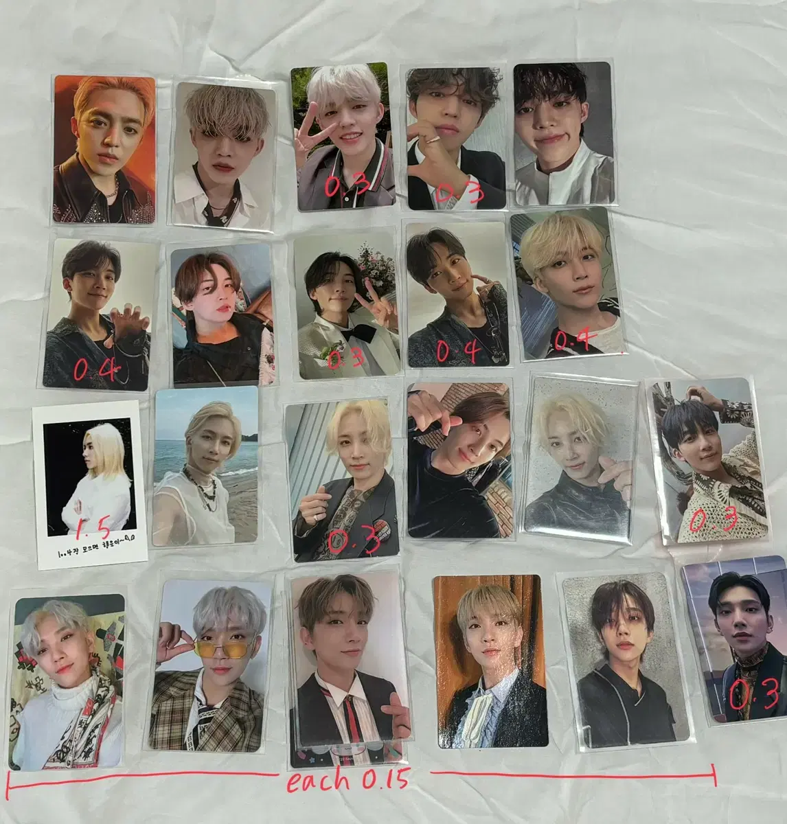 세븐틴 포카 포토카드 양도 photocard