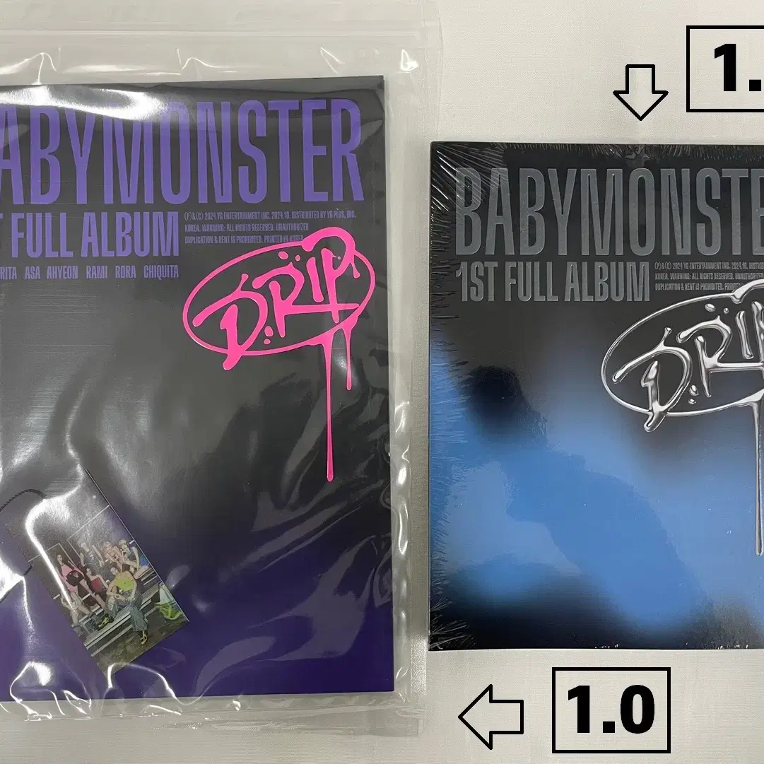 Babymonster Drip 미개봉 앨범