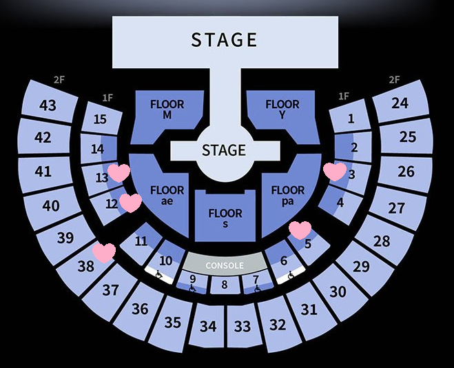 에스파 콘서트 일요일 2층 38구역 양도합니다!