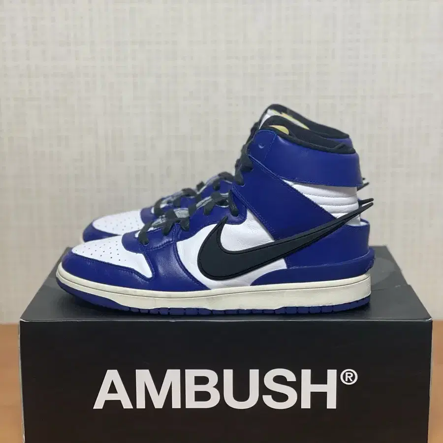 [NIKE] 나이키 덩크 하이 X AMBUSH 로얄 블루295