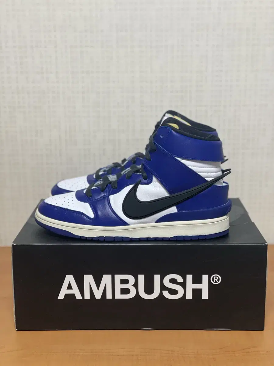 [NIKE] 나이키 덩크 하이 X AMBUSH 로얄 블루295