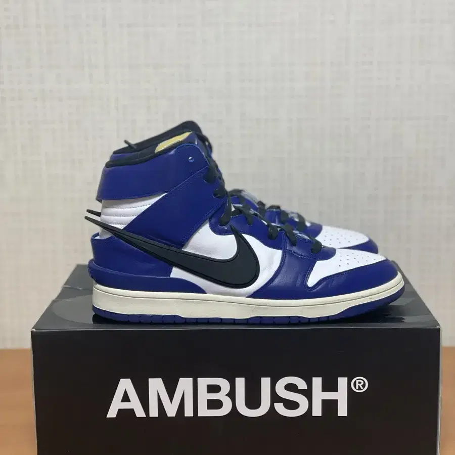 [NIKE] 나이키 덩크 하이 X AMBUSH 로얄 블루295