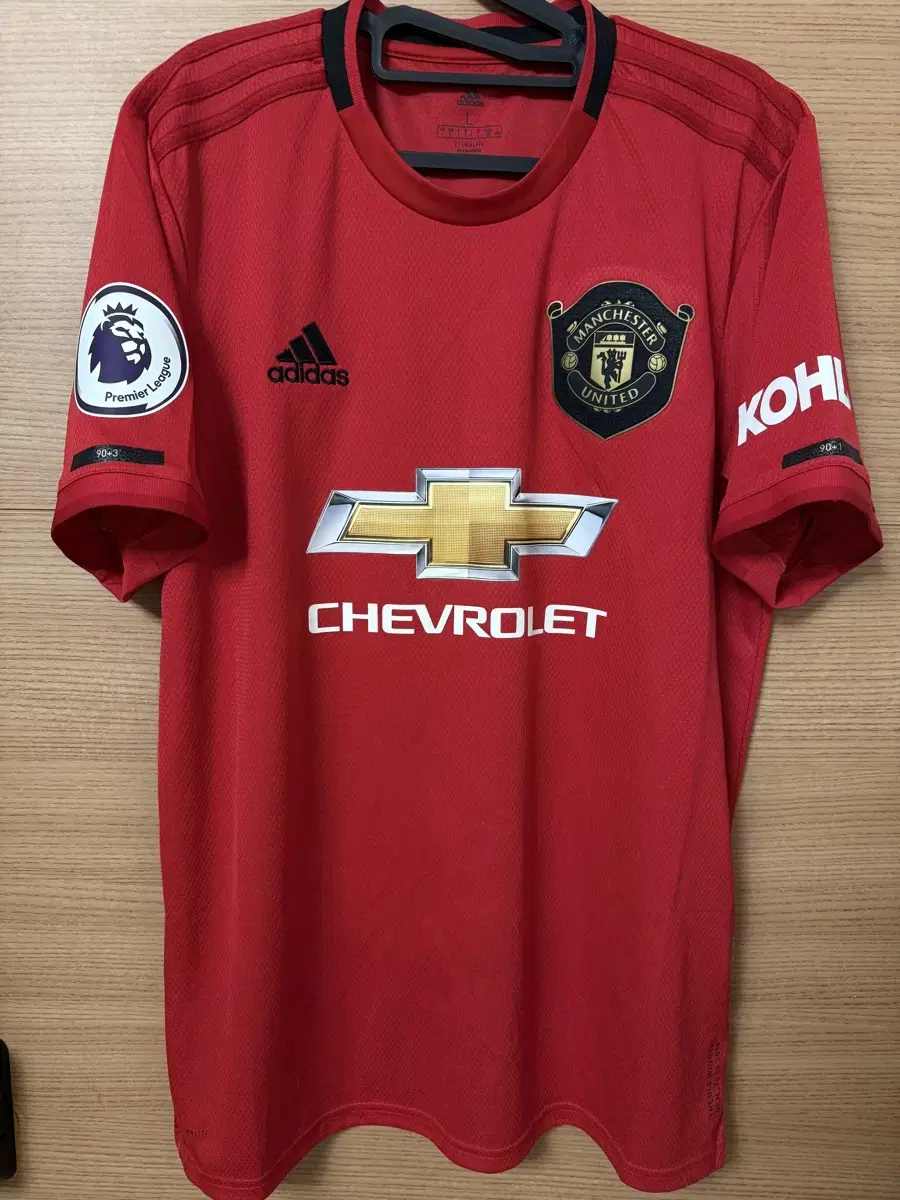 [Genuine] 19-20 Man Utd Home Bruno Fernandes Jersey