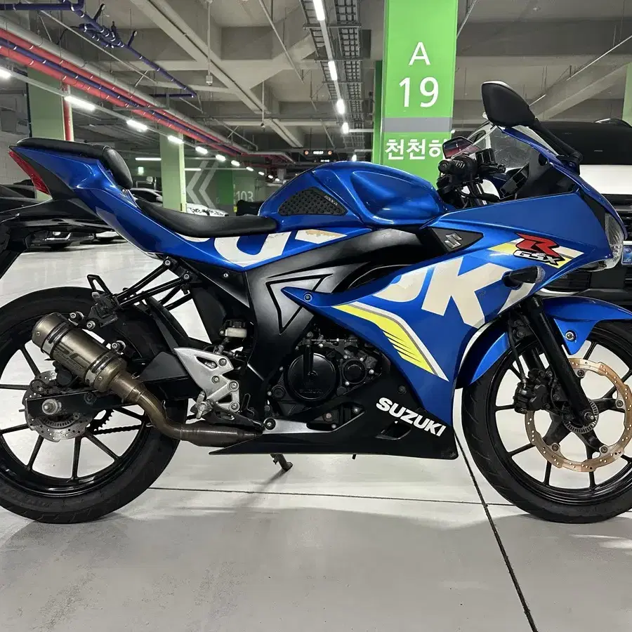 업자연락x 스즈키 gsxr125 풀배기 18년식