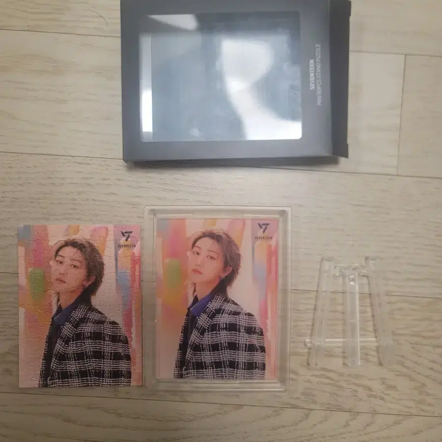 세븐틴 미니 80pcs 스탠드 퍼즐 디에잇