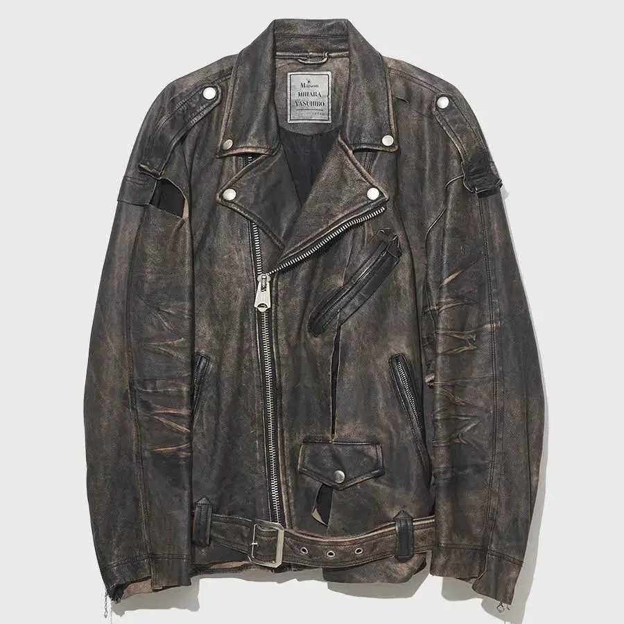 MIHARA YASUHIRO leather jacket